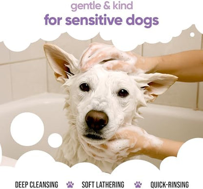 White Dog Shampoo by Buddycare | Brightening and Whitening Shampoo for Dogs | Deep Cleansing, Fresh Scented | with Aloe Vera and Pro Vitamin B5 (50.72oz) - Image 4