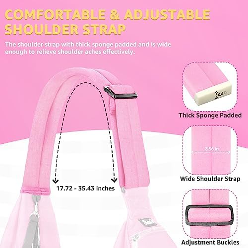 Lukovee Pet Sling, Puppy Small Pet Cat Carrier with Safety Hook - Image 5