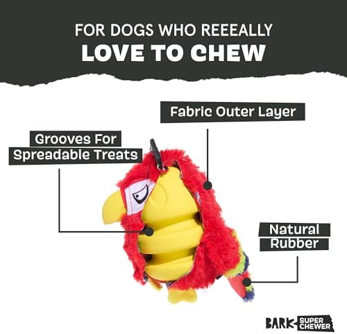 BarkBox Captain Parrot Super Chewer - 2-in-1 - Toy for Large Dogs - Image 2