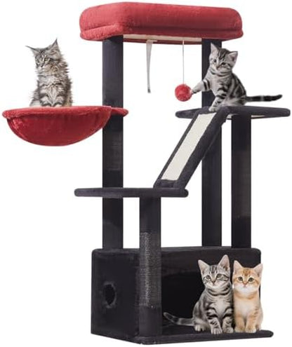 Taoqimiao Gothic Cat Tree, 38.5In Cat Tower for Indoor Cats, for Kittens by Taoqimiao