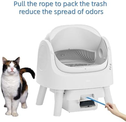 Replacement Litter Box Bags Compatible with Pet Pivot Autoscooper 11, 200ct - Image 2