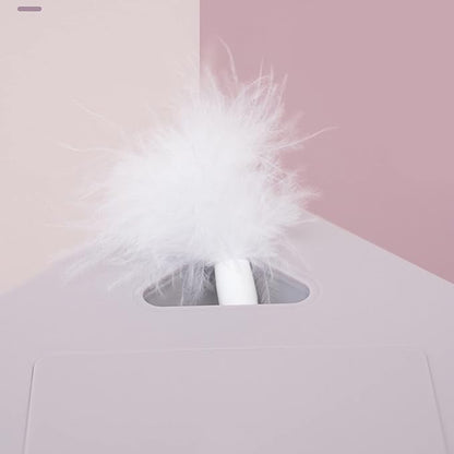 Interactive Cat Toy Funny Simulation Feather Replacements for Head Stick Toy for FOFO Kitten Playing Teaser for Indoor Cats Motion