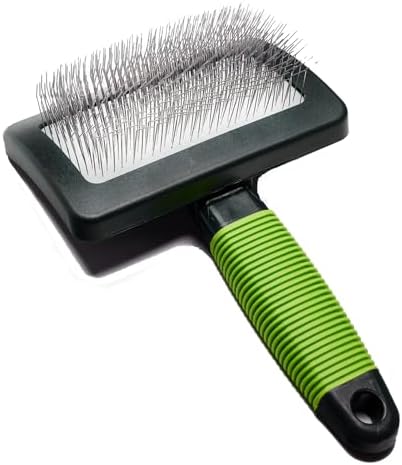 Dog Slicker Brush - Large Grooming Brushes for Dogs and Cats - Professional Groomer Supplies for Long Hair Pet - Slicker Brush For Goldendoodles-Easy To Use - Comfortable - Removes Long and Loose Hair by DSKRUI
