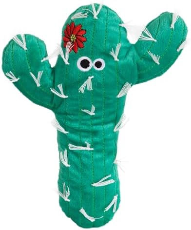 Mad Cat Big Cactus Kicker Catnip & Silvervine Crinkle Cat Toy, Pack of 1 by Unknown