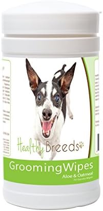 Healthy Breeds Rat Terrier Grooming Wipes 70 Count by HealthyBreeds