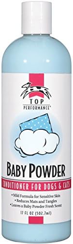 Top Performance Baby Powder Pet Conditioner, 17-Ounce, 17 Ounce by PetEdge