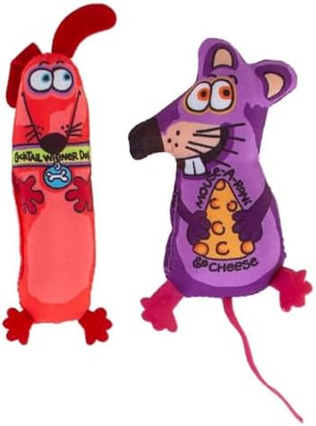 Bamboo Pet Appeteasers Catnip Toy 2 Pack (Assorted Styles & Colors) by Unknown