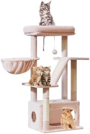 Taoqimiao Cat Tree, 38.5In Cat Tower for Indoor Cats, Suitable for Kittens by Taoqimiao