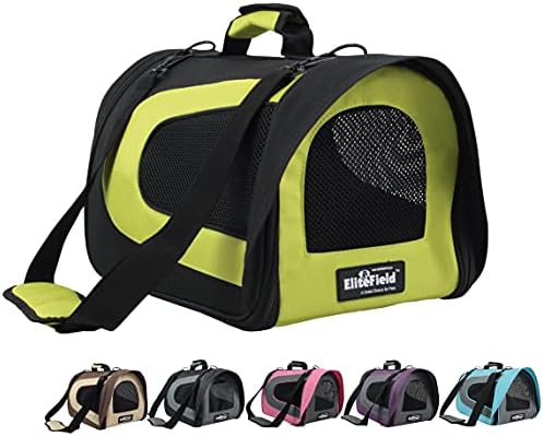 EliteField Deluxe Soft Pet Carrier for Cats and Dogs (3-Year Warranty) by EliteField