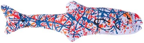 Yeowww! Catnip Pollock Fish Catnip Cat Toy - 10 in Kicker Toy for cats, 100% Stuffed with Premium Organically Grown Catnip, Made in USA - Image 2