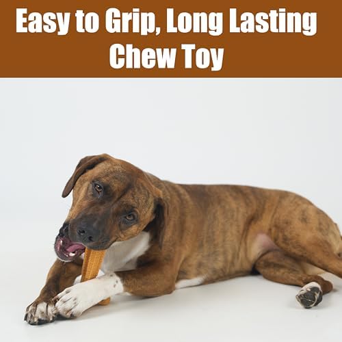 SPOT Bam-Bones Plus T Bone - Bamboo Fiber & Nylon, Durable Long Lasting Dog Chew for Aggressive Chewers – Toy for Dogs & Puppies Under 60lbs, Non-Splintering, 6in, Allergen Free Peanut Butter Flavor - Image 6