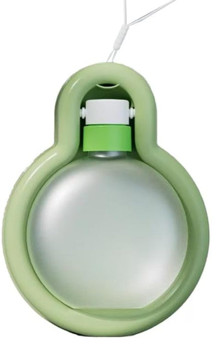 Pet Water Bottle, Portable Dog Water Bottle, Collapsible Leak Proof Puppy Drinker for Outdoor Walking, Traveling, Food Grade Plastic, 12 oz, Green