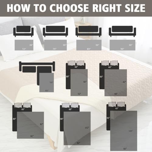 Ameritex Pet Bed Cover Dog Bed Blanket for Sofa and Furniture Waterproof New Pattern Design - Image 7