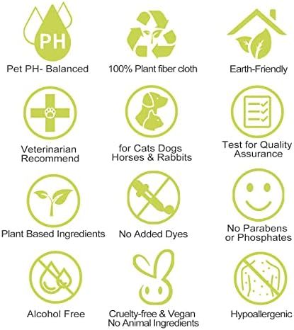 DR.EASY All Purpose Pet Grooming Wipes 100Ct Plant Based Ingredients for Paws,Body,Nose &Bum Cleaning,Remove Dirt,Dander & Excess Hair with Soft and Thick Wipes,No Fragrance - Image 7