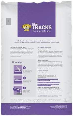 Dr. Elsey's Clean Tracks Clumping Clay Cat Litter 18 lb. Bag - Image 2
