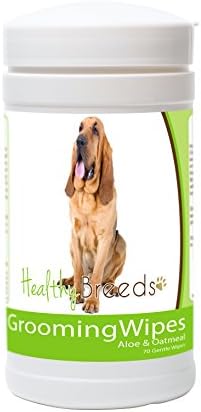 Healthy Breeds Bloodhound Grooming Wipes 70 Count by HealthyBreeds