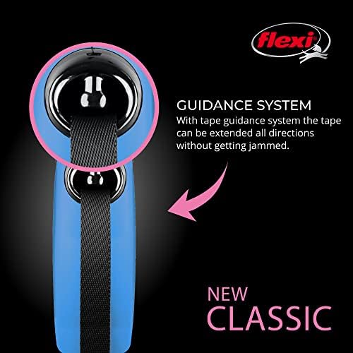 FLEXI® Classic Tape Retractable Dog Leash, Small, 16 ft - Blue - Image 4