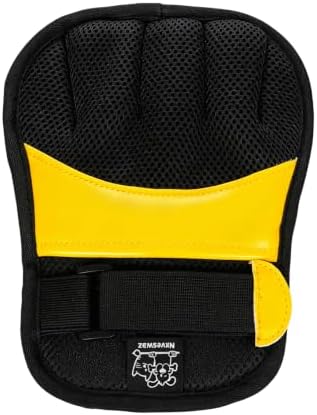 Pet Hair Remover Gloves Yellow Gold Static Hair Remover Reusable for Clothing, Sofa, Car Seat by Unknown