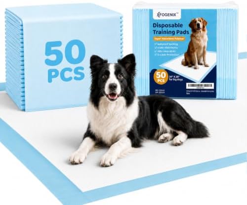 50 Count Puppy Pads, Extra Large 34"×28" Dog Pee Training Potty Pads by Unknown