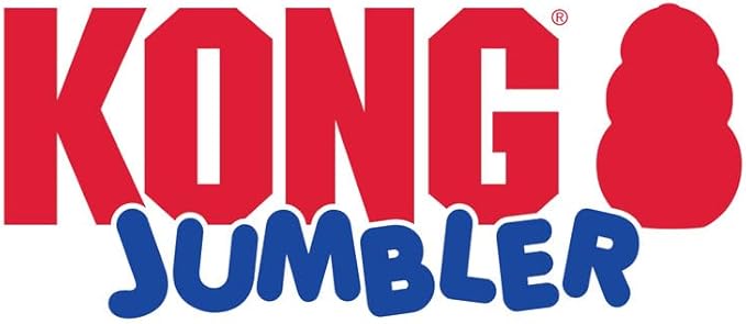 KONG Jumbler Ball - Interactive Dog Toy for Dog & Puppy Playtime - Fetch Toy with Tennis Ball - Dog Supplies for Engaging Play (Medium/Large)