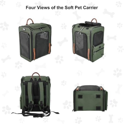 EliteField Deluxe Backpack Pet Carrier for Cats and Dogs (3-Year Warranty) - Image 3