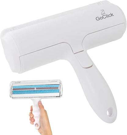 The GoClick Roller Pet Hair Removal Tool effortlessly removes dog and cat hair from furniture, clothes, and more. Durable, easy to use, and built for a cleaner, fur-free home.