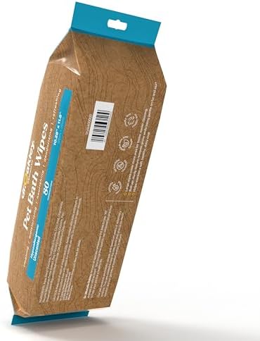 Dr. Oakley Extra Large Dog Bath Wipes Natural and Safe for Grooming Paws, Body and Butt Cleaning Deodorizing (Unscented) - Image 5