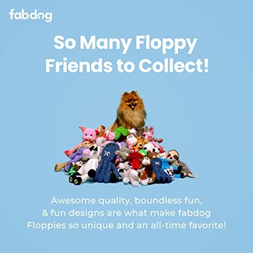 fabdog Floppies Plush Dog Toy - Cute & Durable Squeaky Dog Toys - Best Squeak Toy for Puppies and All Breeds | Ideal Pet Gift| Large Lobster - Image 5