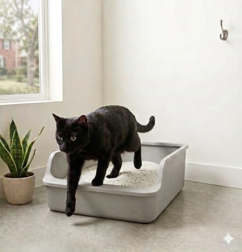 EcoLeo Plant-Based, Dust-Free Cat Litter - Ideal for Robot Automatic Litter Boxes, 100% Natural from Cassava & Corn Hard Clumping, Unscented, Odor Control for Multi-Cat Homes - Image 5