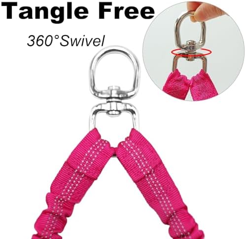 Dual Dog Leash Coupler Double Control Padded Handle for 2 Large Dogs - Image 5