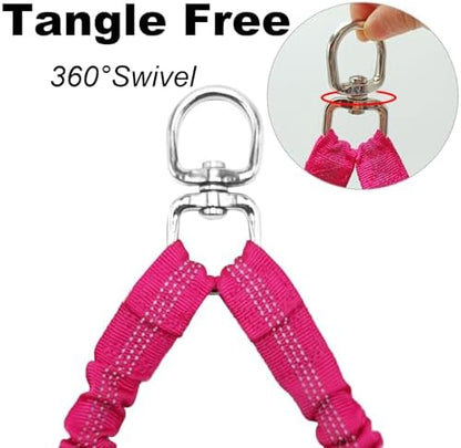Dual Dog Leash Coupler Double Control Padded Handle for 2 Large Dogs - Image 5