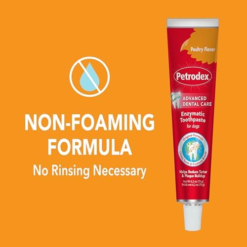 Petrodex Toothpaste for Dogs and Puppies, Cleans Teeth and Fights Bad Breath, Reduces Plaque and Tartar Formation, Enzymatic Toothpaste, Peanut Flavor, 2.5oz - Image 5