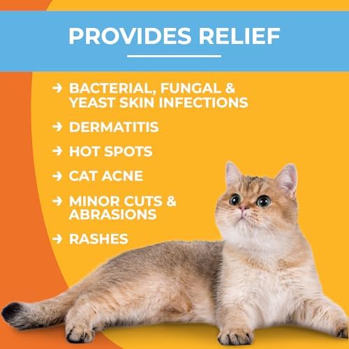 Paw Science 3% Chlorhexidine Wipes for Dogs and Cats - Cleansing Antiseptic, Antibacterial, Antifungal Wipes with Aloe for Skin Infections, Itchy Yeast Paws, Cat Acne - Image 5
