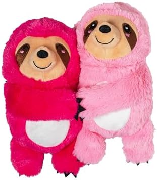 Fringe Studio Plush Dog Toy, 2 Pieces Set, Cuddle Buds, Petshop Collection (312063) by FringeStudio