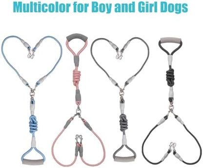 JiangYanus Double Dog Leash for Two Dogs Walking, No Tangle Dual Dog Leash - Image 5