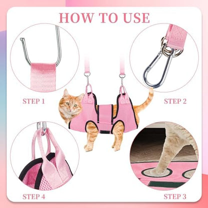 PatiencET Cat Grooming Hammock Kit - Image 4