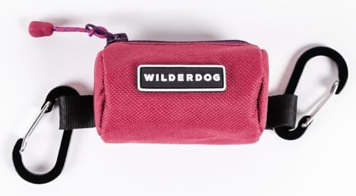 Wilderdog Dog Poop Bag Holder - Berry by WILDERDOG