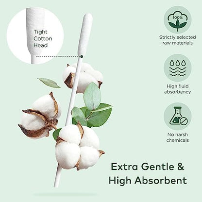 ARCA PET Cotton Swabs for Dogs and Cats - Cat & Dog Ear Cleaner Long Cotton Swab - Extra Long Stick, Cat & Dog Ear Cleaning Kit for Puppies and Pets, Multipurpose Pet Cotton Swabs for Ears (100 Buds) - Image 3