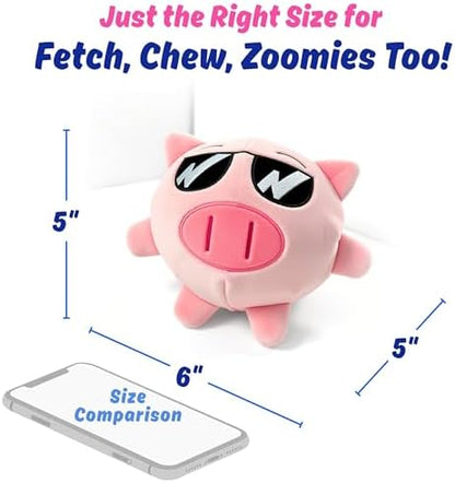 Dog Toy for Aggressive Chewers, Tough Squeaky Chew Ball, Large Breeds Gift - Image 3