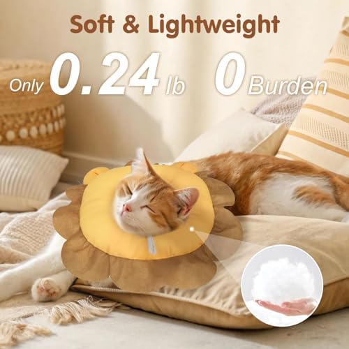 BEAUTYZOO Cat Cone Collars Soft, Cat Donut Recovery E Collar After Surgery - Image 3