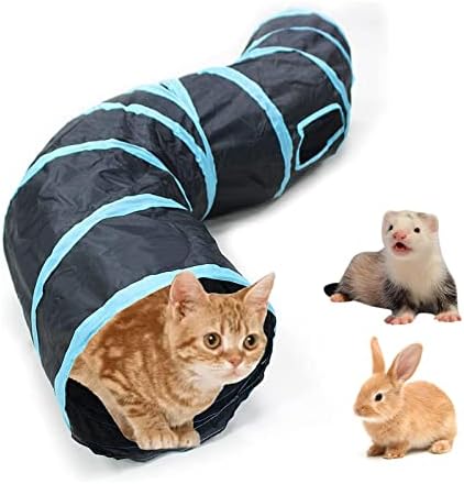 Bemodst Collapsible Cat Tunnels - 2/3/4/5 Way Interactive Maze for Kittens, Rabbits, Ferrets by Bemodst