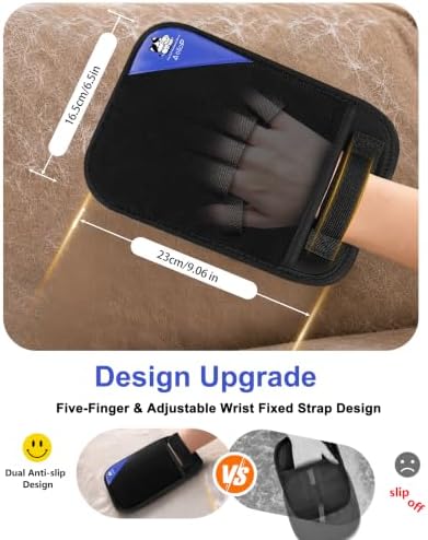 Pet Hair Remover for Furniture, 2-in-1 Pet Hair Removal Glove for Cats Dogs - Image 3