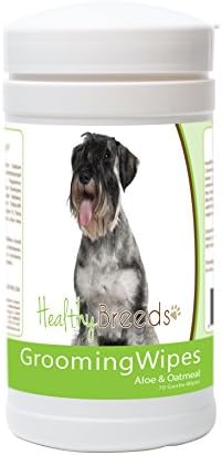 Healthy Breeds Standard Schnauzer Grooming Wipes 70 Count by HealthyBreeds
