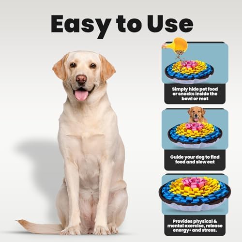PET ARENA Adjustable Snuffle Mat Dog Puzzle Toy for Slow Feeding - Image 3