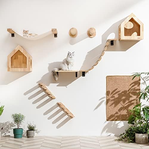 FUKUMARU Cat Wall Steps, 11.8 Inch, 2 of Pack - Image 5