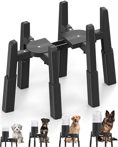 CZPET Dog Water Dispenser Stand, Pet Automatic Feeder Holder, Stand Only by CZPET