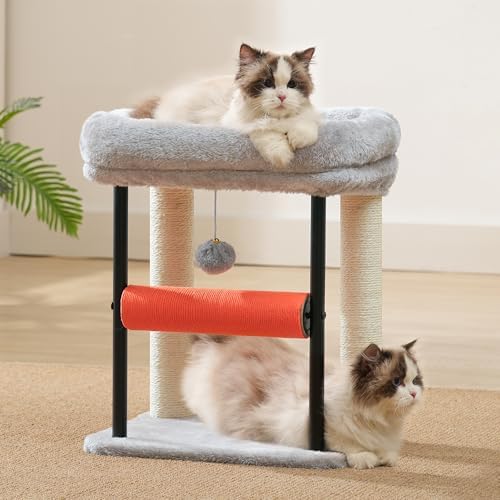 Hey-brother Cat Tree, Sturdy Tower with Sisal-Wrapped Columns, MPJ010SW - Image 2