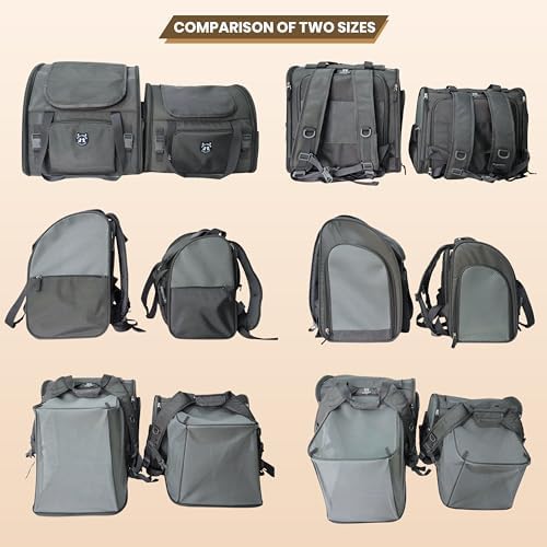 Lollimeow Expandable Cat Carrier Backpack for Large Cats - Airline Approved Pet Carrier Backpack for Small Dogs, Hiking & Travel, Waterproof with Breathable Mesh, 14lbs Capacity (Dark Grey, Standard) - Image 7