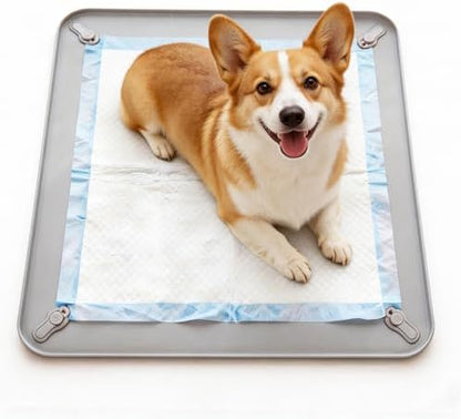Pee Pad Holder Silicone Dog Pee Pad Holder Leak Proof Raised Edge Dog by THECHOICEOFEXCELLENCE