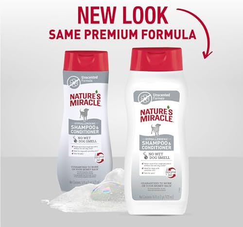 Nature's Miracle Hypoallergenic 2-In-1 Shampoo & Conditioner, 16 oz - Image 3
